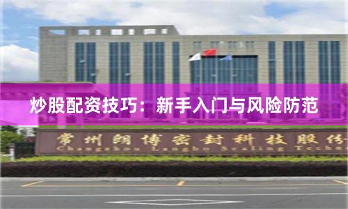 炒股配资技巧:新手入门与风险防范